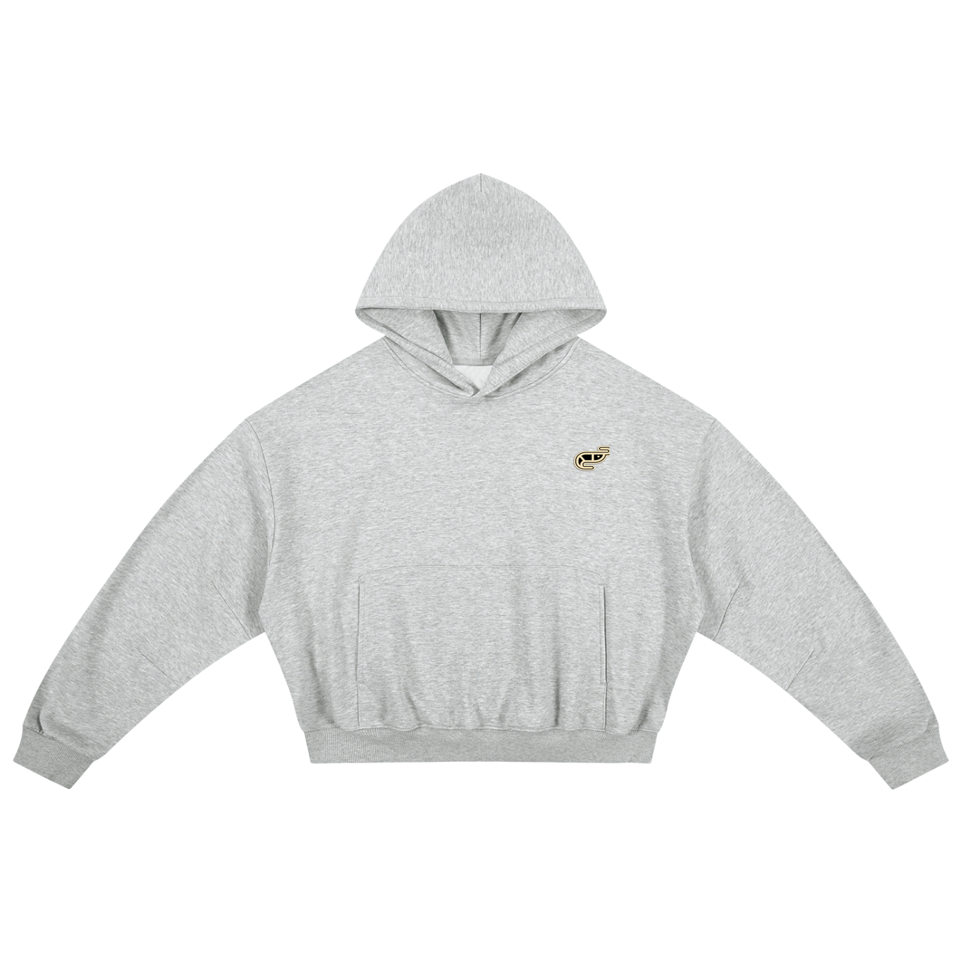 Essential Boxy Darted Sleeve Hoodie