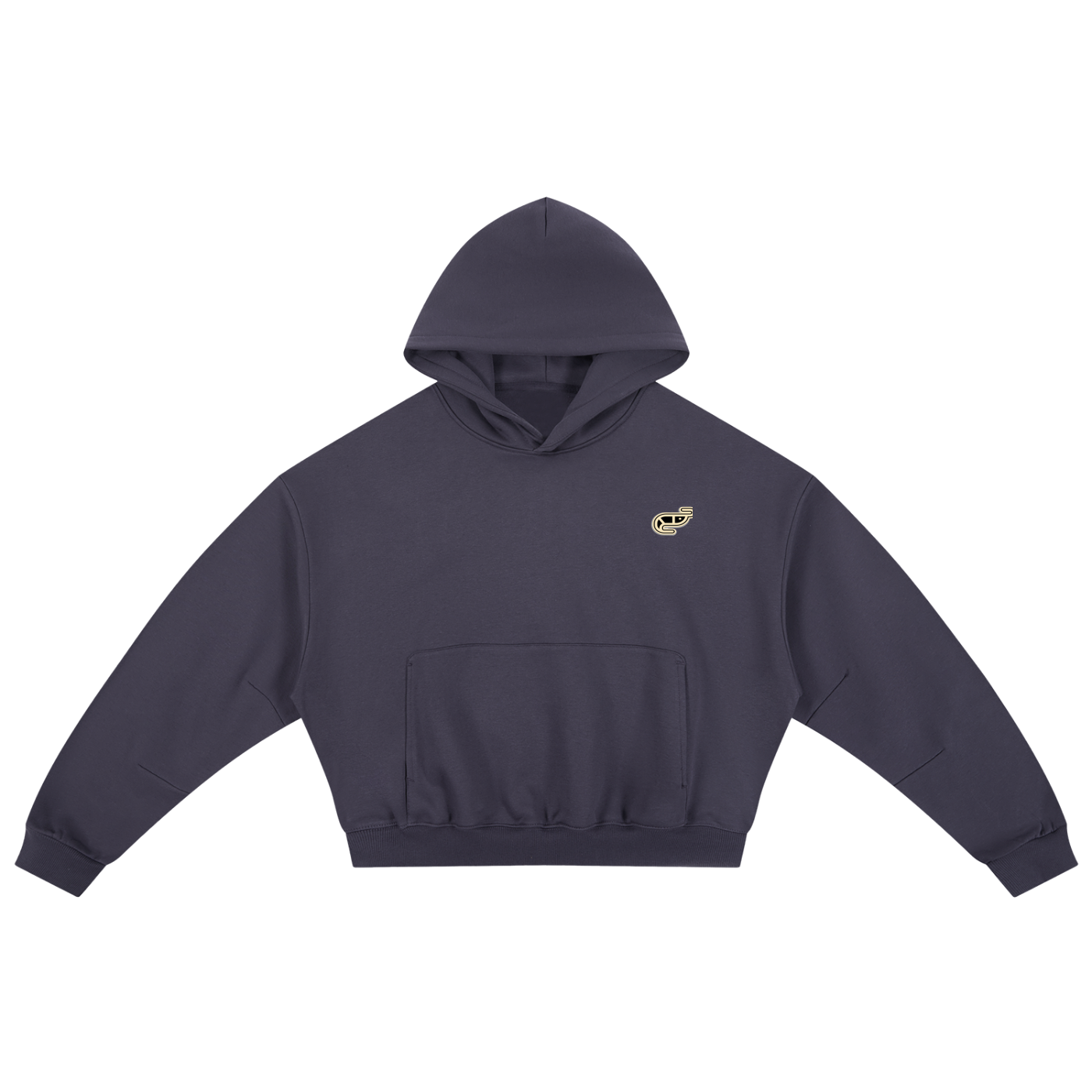 Essential Boxy Darted Sleeve Hoodie